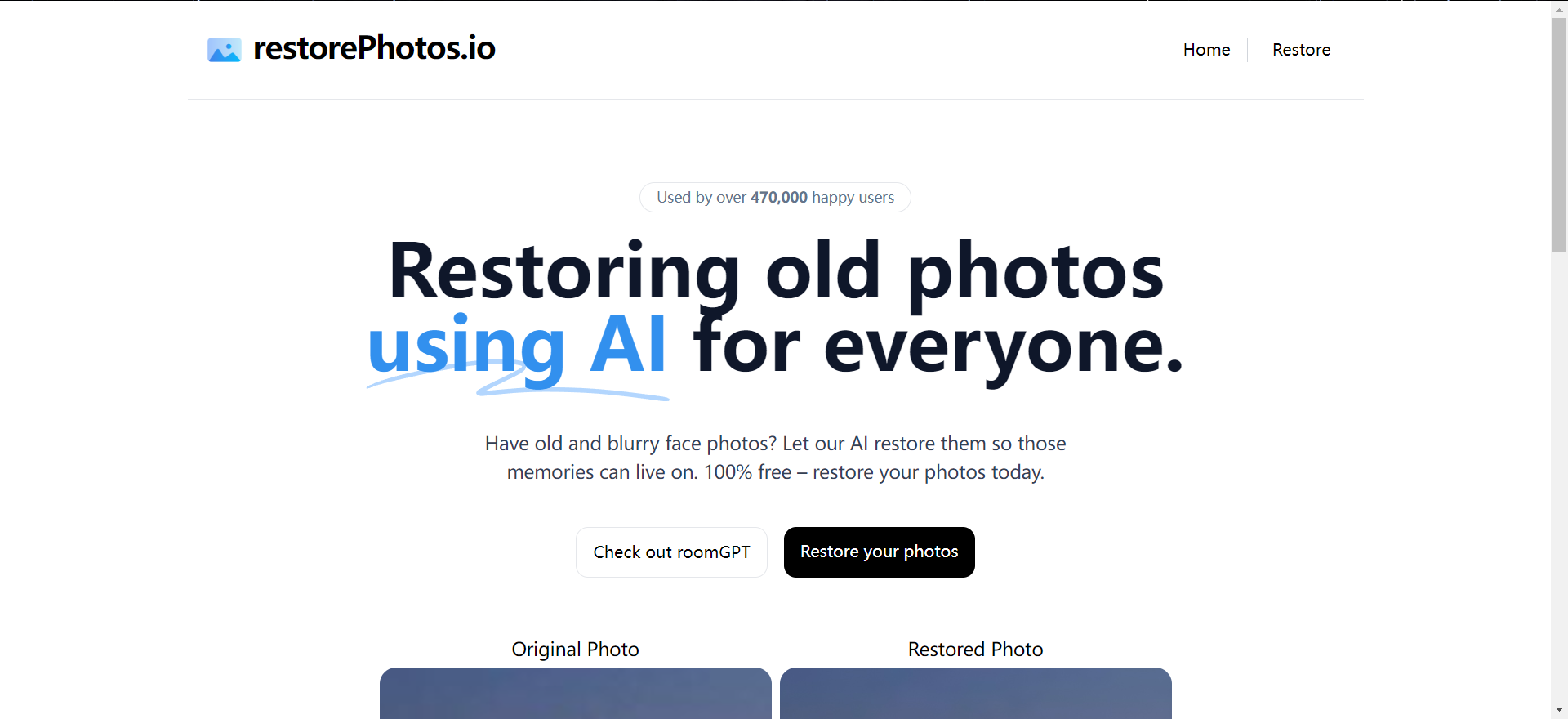 RestorePhotos.io